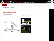 Tablet Screenshot of fullface.be